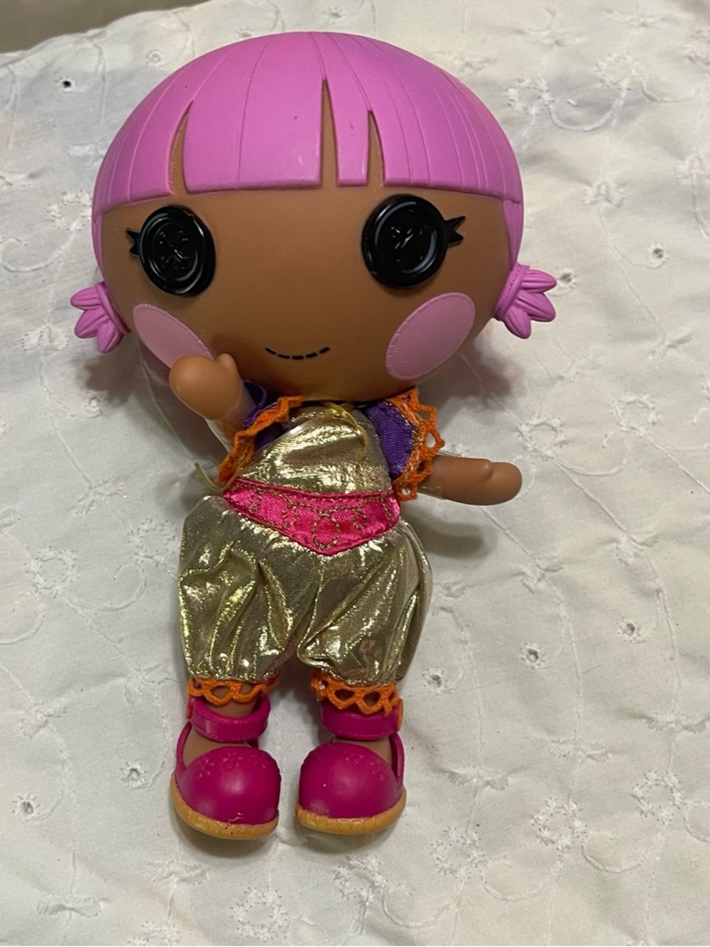 Lalaloopsy Littles Pita Mirage genie doll. 7”